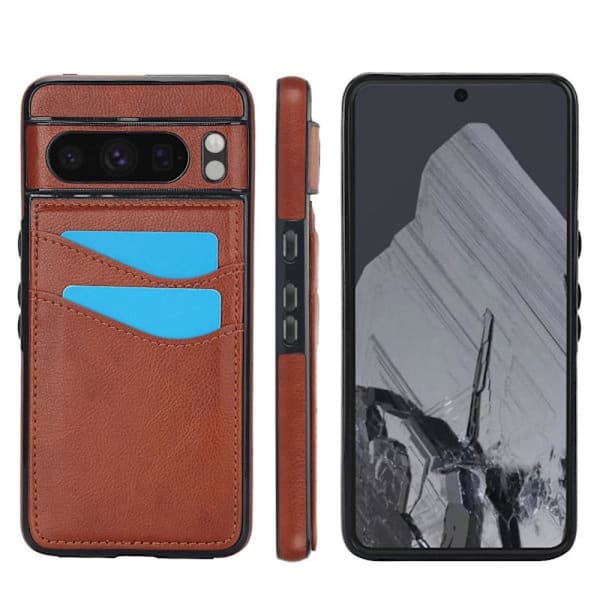 (For Pixel 8 Pro) Elegant og stilig telefondeksel: Optimal beskyttelse svart blå