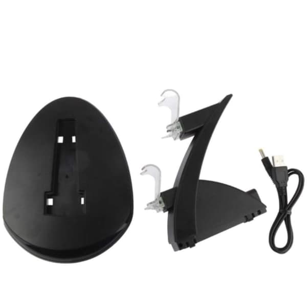 Ladestation til PS4 - Oplader Controller / Playstation Control Sort