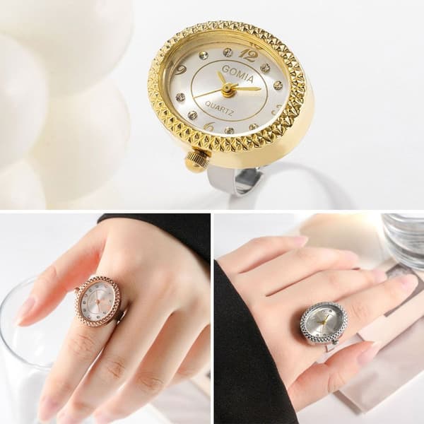Digital Klocka, Ringklocka, SILVER Silver