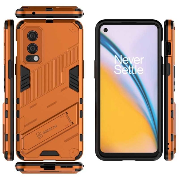 OnePlus Nord 2 5G Stöttåligt Skal med Kickstand ThinArmor V2 Svart