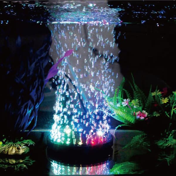 LED luftboblelys vanntett og nedsenkbart LED-belysning Aqua