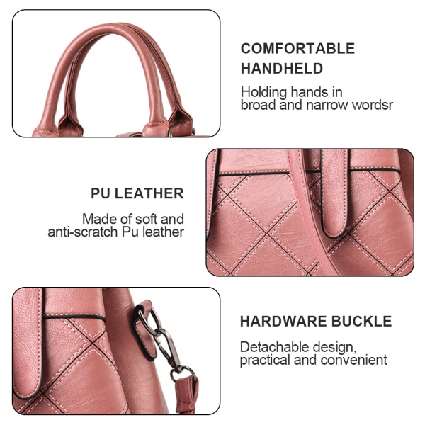 Enkel crossbody-väska för fritidsaxel och New fashion-handväska