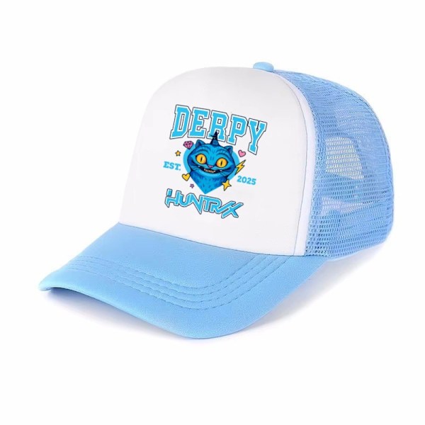 Tecknatryckt Mesh Baseballkeps, Stil 23