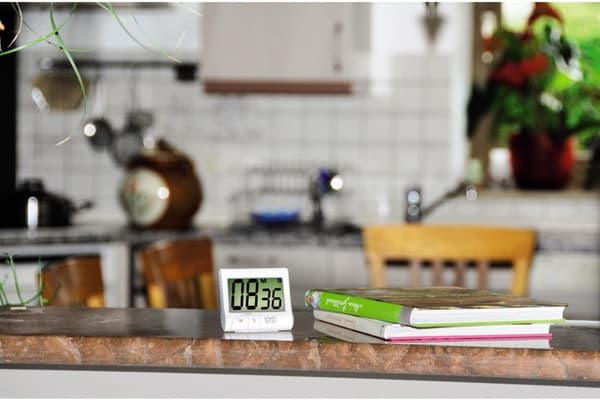 Køkkentimer \"Countdown\" (med timer- og stopursfunktion, att