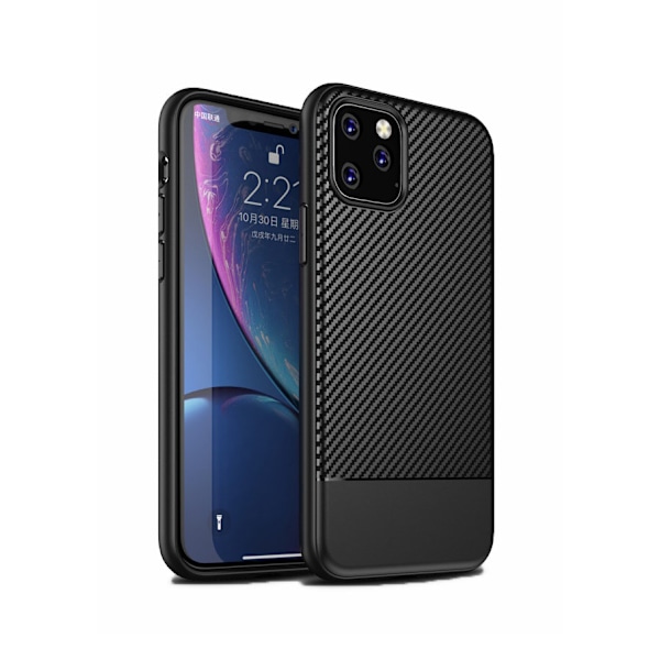 iPhone 11 Pro Max KolfiberSkal Svart
