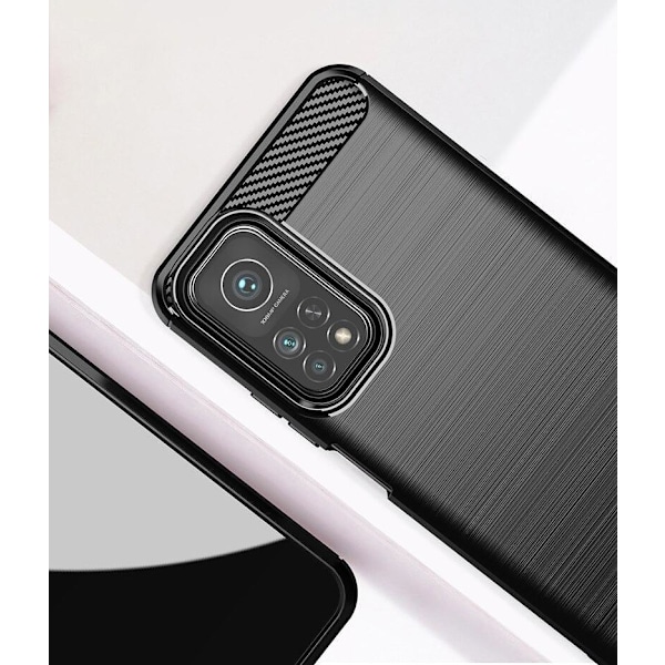 Stöttåligt Armor Carbon TPU-skal Xiaomi Mi 10T/10T Pro - fler fä Blå