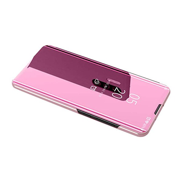 Huawei P30 - Praktiskt Smart Fodral från Leman (CLEAR-VIEW) Lilablå