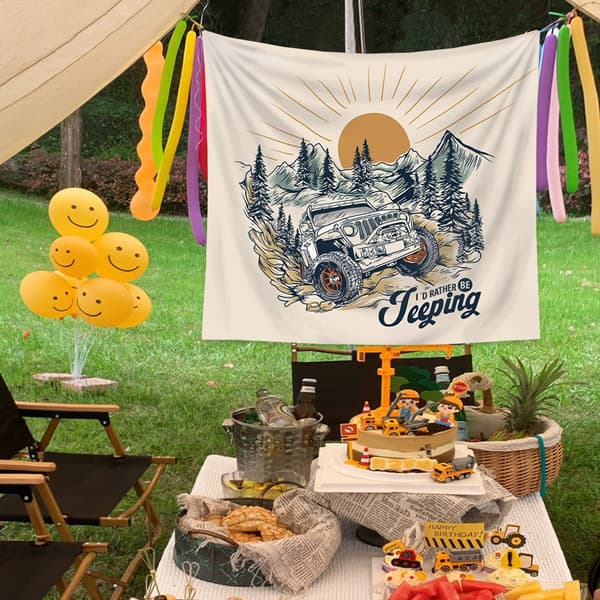 Camping-riippukangas taustakangas, tuulenpitävä riippukangas