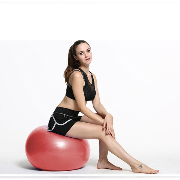 Träningsboll Yogaboll Stol för Fitness, Stabilitet, Balans,