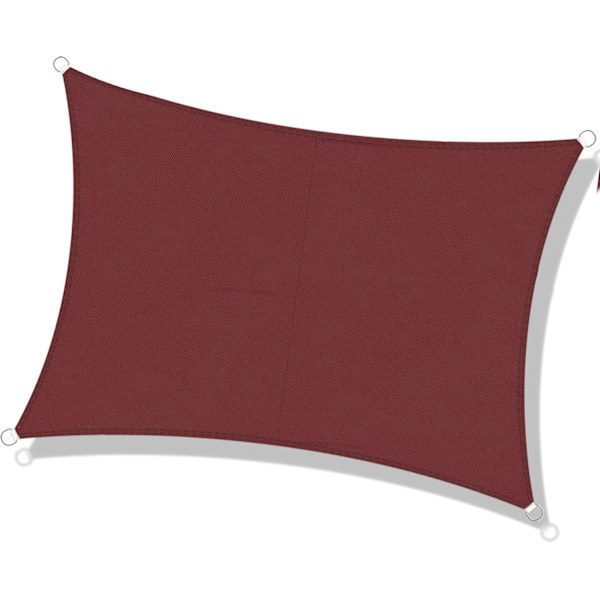 Værbestandig polyester solseil UV-beskyttelse hage, terrasse,