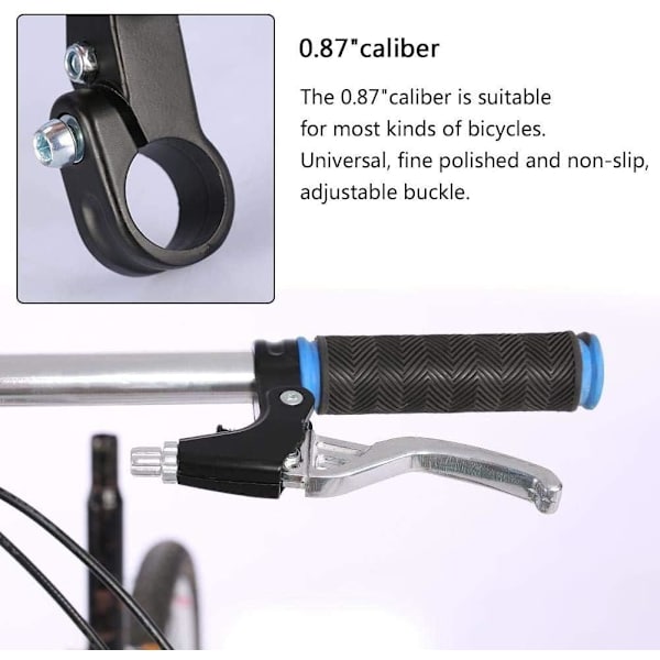 Cykelbremsegreb - Universal Aluminium Håndbremsegreb Bremse, D