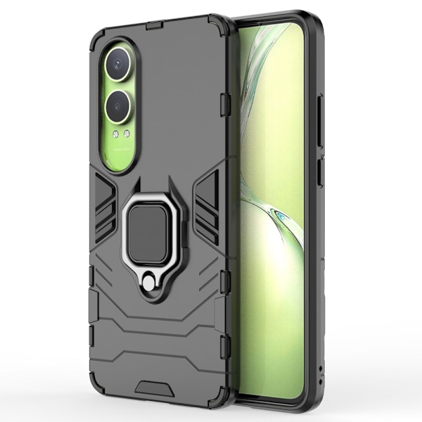 SKALO OnePlus Nord CE4 Lite 5G Armor Hybrid Metallring skal - Sv Svart