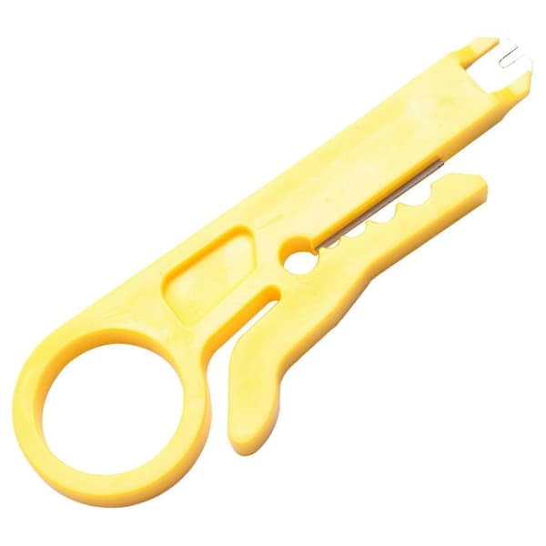 Punch Down Impact Tool med 110 och 66 Blad - Nätverkskabel Cat6/Cat5e Telefon Impact Terminal Tool