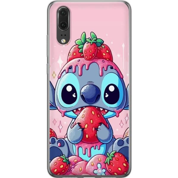 Huawei P20 Gennemsigtigt Cover Stitch