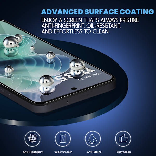 2-Pack Motorola G35 5G Skärmskydd - Härdat Glas 9H - Super kvalitet 3D