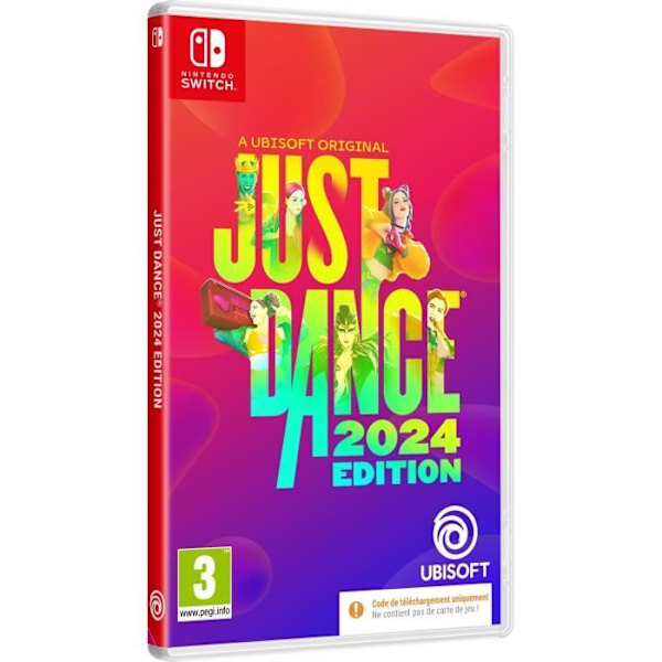 Just Dance 2024 Edition - Nintendo Switch-spel (kod i lådan) Vit