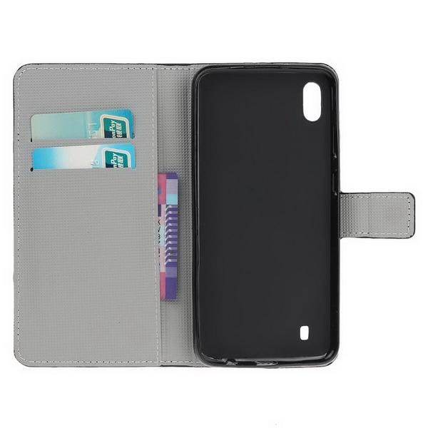 Plånboksfodral Samsung Galaxy A10 - Ugglor & Blommor