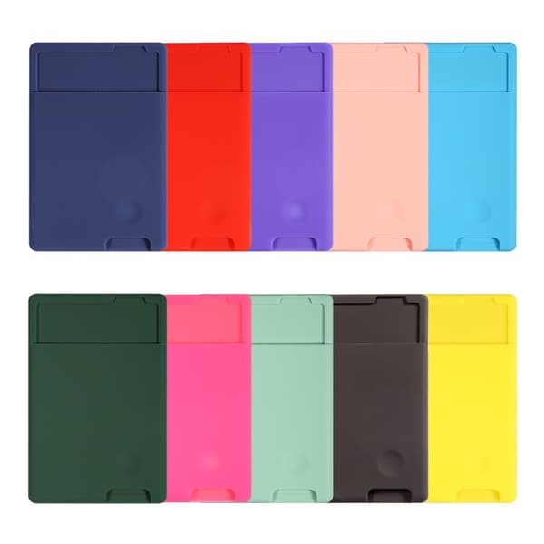 Elastisk mobiltelefonpose - Blåt smartphone-etui - Universal d