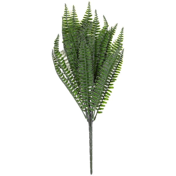 7 Grene Grøn Kunstig Plante Blomster Persisk Blad Blomst Kontor Hjem Have