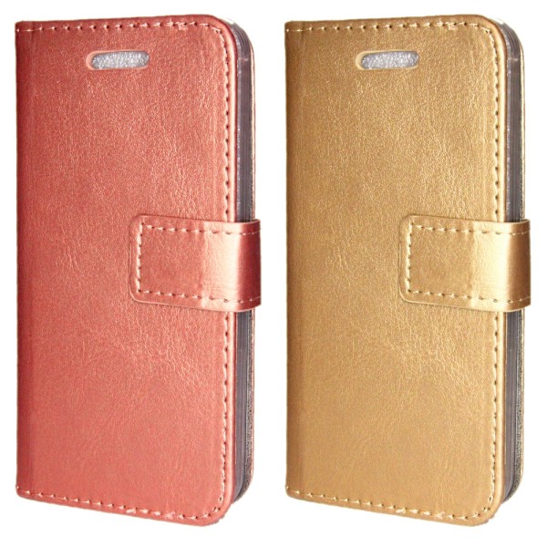 TOPPEN Plånboksfodral iPhone 8 Plus / iPhone 7 Plus Rosa guld