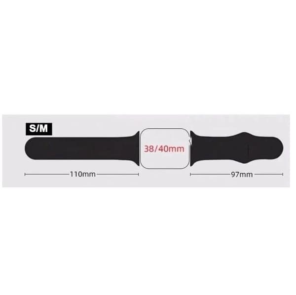 2-pak Apple Watch-armbånd - 38/40/41mm