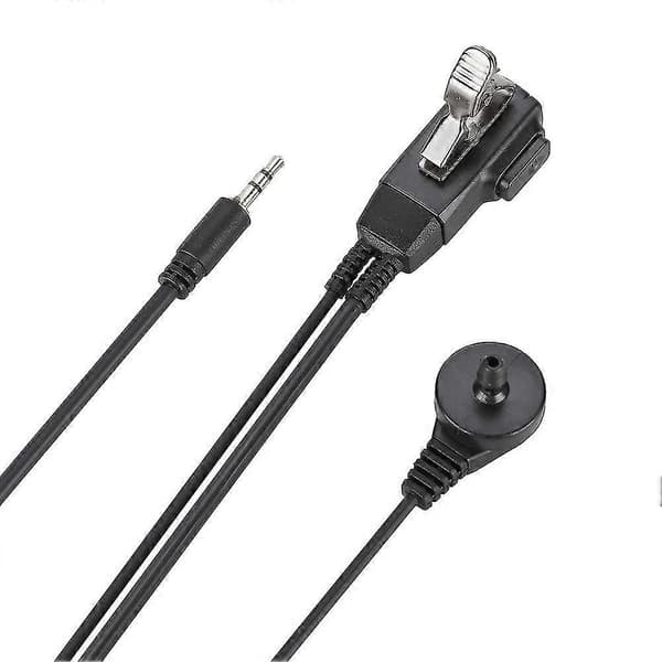 2,5 mm plugg Walkie Talkie-øretelefon med PTT-knapp - MT200 øretelefon-headset