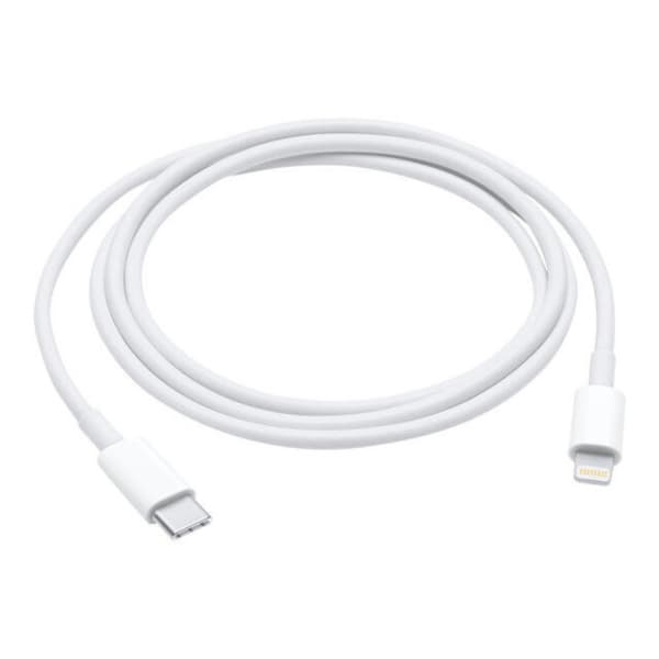 Alkuperäinen Applen Lightning-kaapeli USB-C:hen - 1m