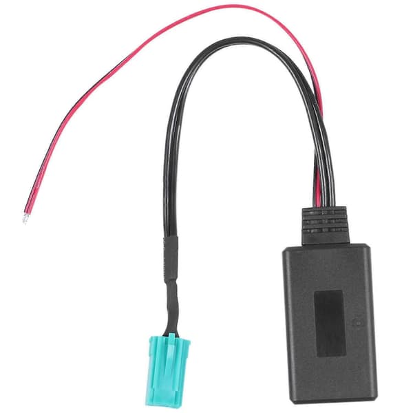 Bil Bluetooth-modul Aux-adapter Trådløs radiospiller Stereo Aux-in lydkabel for Cloo Kangoo Fo