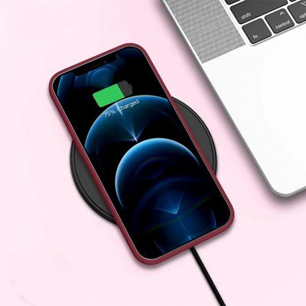 iPhone 13 Pro Skal - Silikon Röd Rvelon