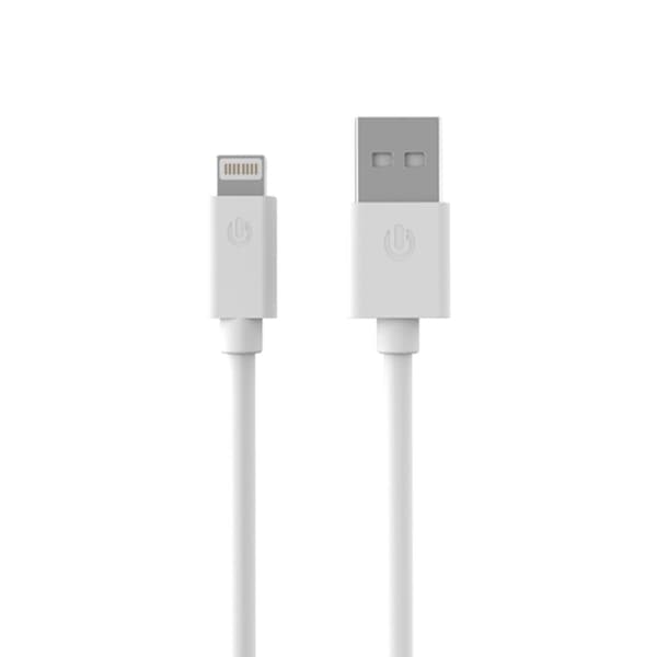 G-SP Opladerkabel iPhone/iPad/Airpods MFi 3 meter - Hvid