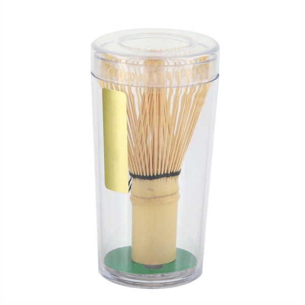Naturlig bambu te visp Chasen Förbereder Matcha Powder Brush Tool (54 stift)