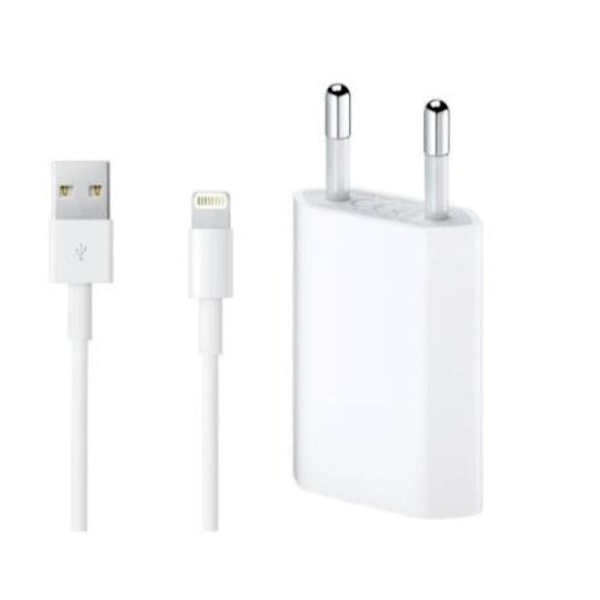 2 Meter Lightning USB kabel + Väggladdare