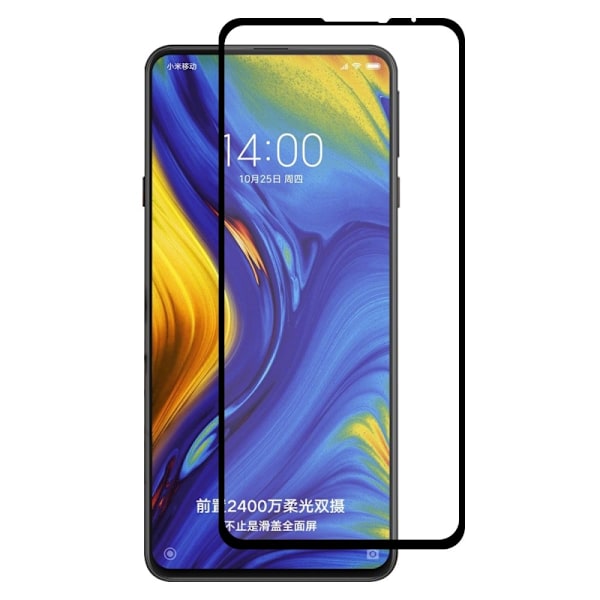 Xiaomi Mi Mix 3 Heltäckande 3D Härdat Glas Skärmskydd 0,2mm Transparent