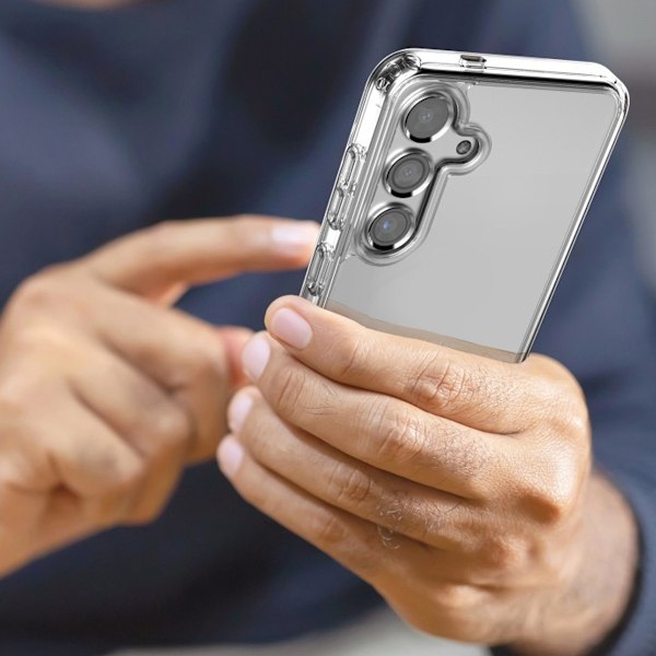 Samsung Galaxy S24 Plus Stöttåligt Skal Rvelon - Transparent Transparent