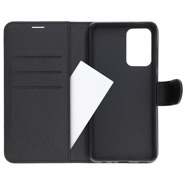 Samsung Galaxy A52s Pungcover med Stativ - Sort