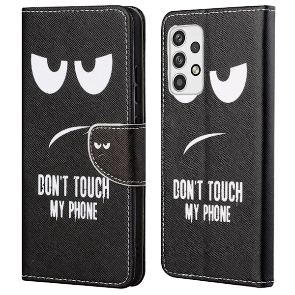 Samsung Galaxy A23 5G Fodral - Don't touch Text print