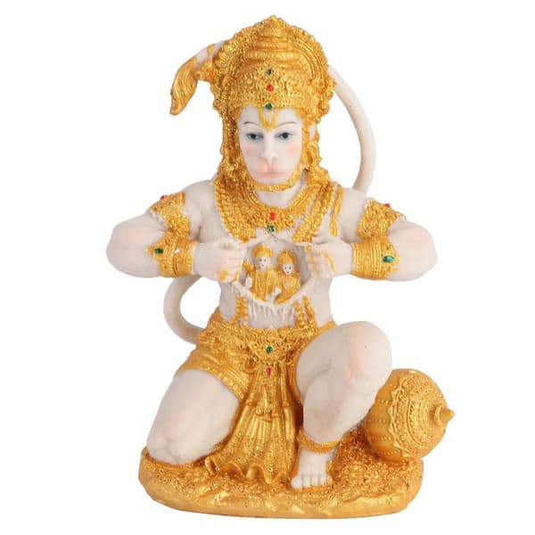 Hanuman Buddha Figur Sydøstasiatisk Stil Abe Skulptur Indgangsindretning