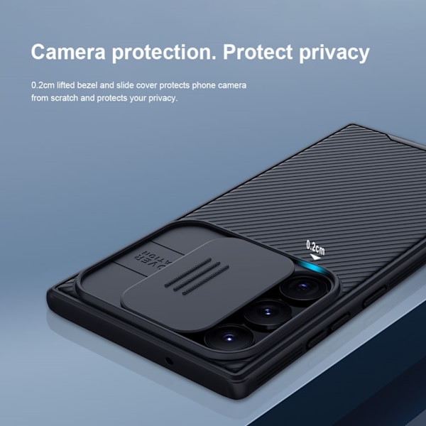 Nillkin CamShield Skal Samsung Galaxy S23 Ultra Grön