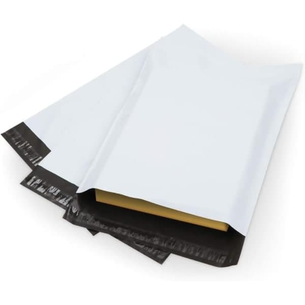 100-pak Plastposer Postposer Plastforsendelse P