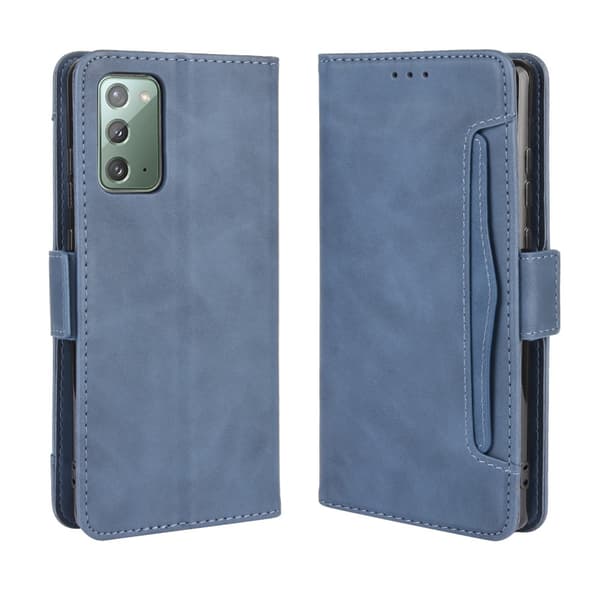 Multi Slot, Pungcover, Samsung Galaxy S20 FE, Blå