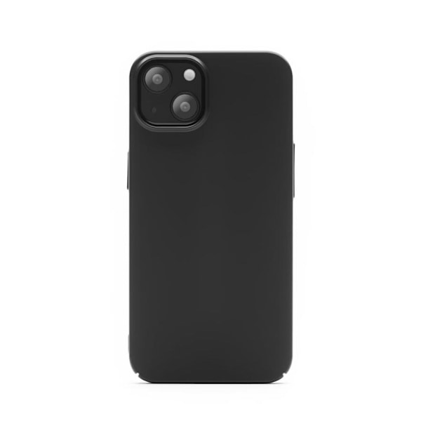iPhone 13 Mini Tunt Gummibelagt Mattsvart Tunt Basic™ Svart