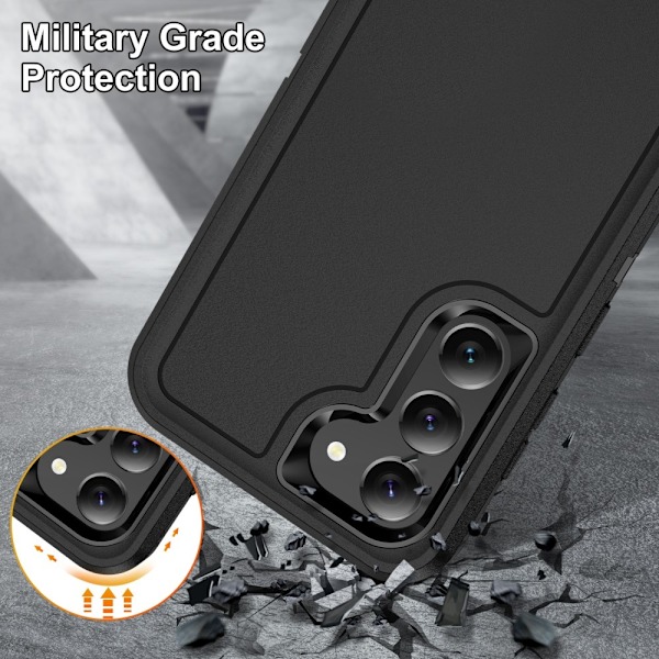 Galaxy S25 Plus / S24 Plus Skal Xtreme Shockproof Svart