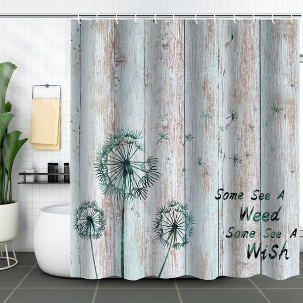 Anti-skimmel bruseforhæng 180 x 150 cm polyester, vaskbart, -2Mode