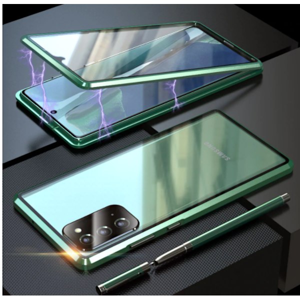 Sekretessskydd metallfodrall tillSamsung S21 ultra blå blå