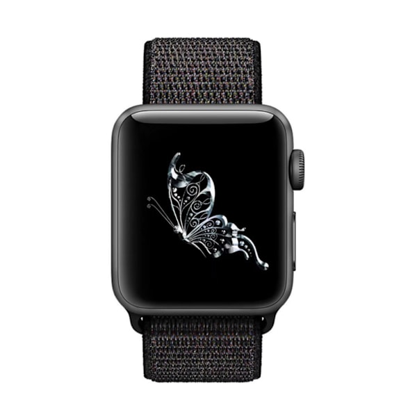Nylonrem Apple Watch Series 10 42mm Sort