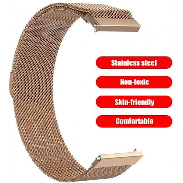 Garmin Venu 2S Armband Milanesisk Loop Svart