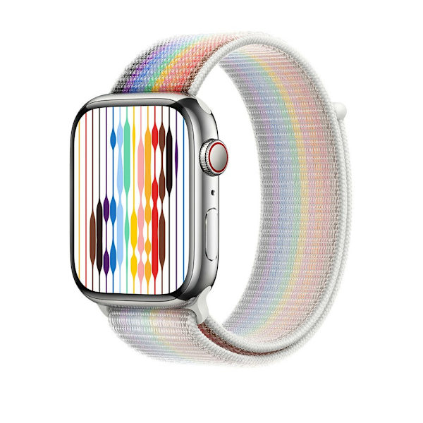 Apple Watch SportLoop Pride Vit 42 / 44 / 45 MM