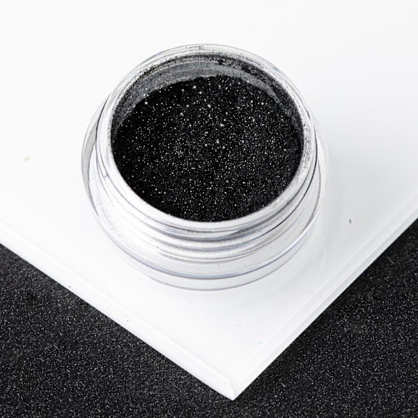 Effect Powder - Chrome / Glass - Svart grå