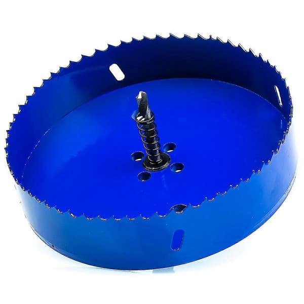152 mm (6 tommer) blad for hullbrett/hullsag sekskantbitadapter ()