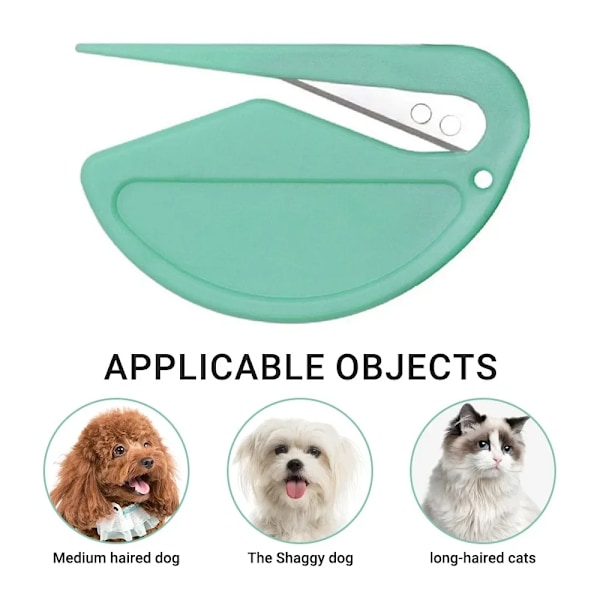 5-Pack - Tovkniv - Tovutredare för Hund & Katt Svart